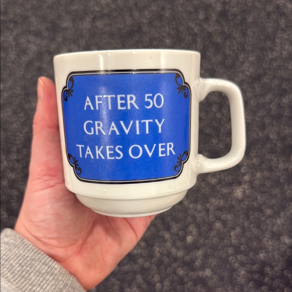 Vintage Papél 50th birthday mug